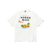 (店+)【Human Made】HM23TE013 HUMAN MADE SS22 胸前字母Logo遊泳鴨老鷹印花休閒短袖T恤 男女同款