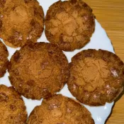 《長軒》古早味核桃酥（非素食）酥脆 可口 焦香（約8片）