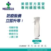 MEDTECS 美德醫療   專利續壓噴瓶 Sofia細霧款 180ml 分裝 荷蘭瓶