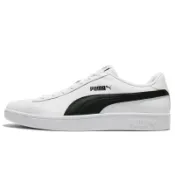 ACS跨運動 Puma 休閒鞋 Smash V2 L 男鞋 女鞋 皮革 低筒 復古 白 黑 小白鞋 365215-01