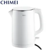 新竹簡單生活館 【CHIMEI 奇美】1.5L不鏽鋼三層防燙快煮壺-珍珠白(KT-15GP00-W)