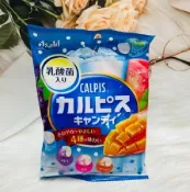 日本 asahi 可爾必思風味糖100g 乳酸菌/芒果/葡萄/水蜜桃 綜合4種風味 乳酸菌糖 水果糖 可爾必思糖