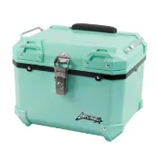 【Astutain】阿斯圖坦 45L福利品 塑合金烤漆車尾箱 機車後箱 機車後備箱 機車置物箱 機車行李箱(薄霧綠)