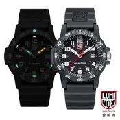LUMINOX 雷明時SEA TURTLE 0320海龜系列腕錶-黑x白時標/44mm