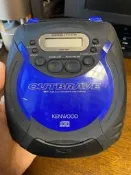 建伍高階三防CD音樂播放器KENWOODDPC-SP1藍黑