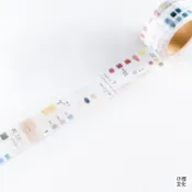 小徑 x 涼丰 聯名 色彩研究室圖鑑系列 和紙膠帶 - 色彩學 colors ( MTW-LF083 )