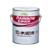 (店+)【虹牌】 406有光/平光型 水性水泥漆 室外/踢腳板 用