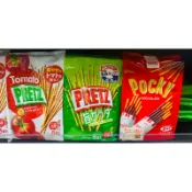 即期10/31日本🇯🇵Glico格力高 PRETZ百力滋 野菜沙拉棒 蕃茄野菜沙拉棒8袋入 百奇Pocky巧克力棒 牛奶