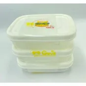 *附發票17美 生活 百貨 吉米熊 K318 3入 0.1L 10.1*7.4*2.8 不漏 食物 保鮮 收納 台灣製造