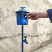 良品舎 免運/快速出貨 戶外落地式吸煙區創意滅煙柱煙灰缸室外公共場所壁掛式垃圾煙灰桶