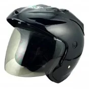 【小齊安全帽】GP5 A202  亮黑色 半罩安全帽