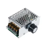 (店+)110V/220V 交流AC 4000W 電子調壓器 調速 調溫 大功率 調光器 大功率馬達調速 超能玩工 包退0費用