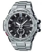 全新 CASIO卡西歐 G-SHOCK 創新突破分層防護結構智慧藍牙錶GST-B100D-1A 銀 歡迎詢問