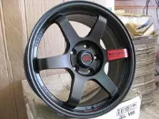(DF05)18吋鋁圈 5X114 5X108 5X100 消光黑 類RAYS TE37SL MAZDA AURIS