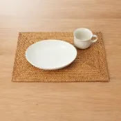 【MUJI 無印良品】KETAK編餐墊/方型 約寬40*深30cm