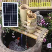 協貿國際日用品生活10館 太陽能抽水泵高揚程大流量假山流水魚池噴泉增氧過濾器戶外12V24V