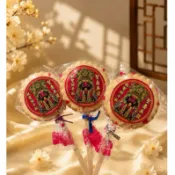 神明祝壽｜關聖帝君｜關公｜祝壽麥芽餅｜Q版