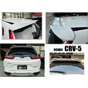 小亞車燈改裝＊全新HONDA CRV5 CRV-5 2017 18 19 年 RF 惡魔 尾翼 含烤漆 亮黑