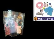 A-52 櫃 無盒 ： 1號 沐浴時光 洗頭帽 洗髮精 入浴劑 RE-MENT 迷你藥妝店 2006年　富貴玩具店