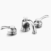 (店+)【KOHLER】Fairfax 三件式臉盆龍頭 K-8658T-B-CP  (章記)