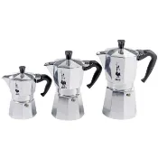 Bialetti 經典摩卡壺(1人)(2人)(3人)(4人)(6人) (9人) (12人)單閥無加壓設計(全新品)義大利