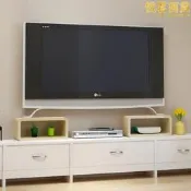 【五星好評】移木積竹電視增高架機上盒DVD音響路由器收納置物架電視櫃整理架