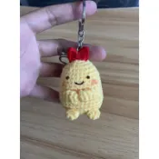 Mei•handmade鉤織小物純手工毛線編織角落生物炸蝦尾