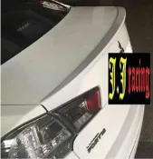 **J.J.RACING 空力套件** MITSUBISHI LANCER IO 小壓尾翼(先付款免運費喔)
