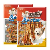 (店+)【A star】裹肉嚼嚼棒系列 220g(狗狗專用 嚼嚼棒 犬用零食 軟Q零食)