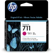 HP 711 原廠紅色墨水匣 CZ131A 適用 DesignJet T120/T520/T130/T530