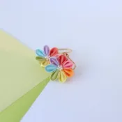 耳针/耳夾Pastel Rainbow