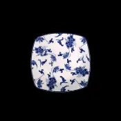 【大同磁器】4.5英吋華夏青花瓷小菜碟/2入(台灣製造)