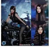 SUPER DUCK SDH023 1/6兵人美女頭雕 ABC三款 現貨#新祥