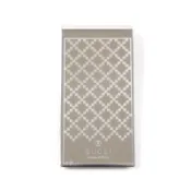 【DOKODEMO】GUCCI Diamante Logo 男士銀色鈔票夾/錢夾，義大利製造