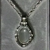 GEORG JENSEN 喬治傑生1995 2015 複刻版 灰月光石