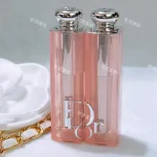臺灣現貨 專櫃小樣Dior 迪奧變色潤唇膏小樣001淺粉色 004橘色 變色口紅 1.4g 送禮物 癮誘粉漾潤唇膏