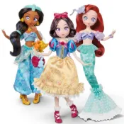 美泰兒 Mattel 迪士尼公主 動漫 漫畫風格 白雪公主  小美人魚 愛麗兒 茉莉公主 收藏娃娃 現貨M玩具研究中心