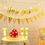 (店+)PARTIDO 生日快樂掛旗 生日旗 生日氣球 生日佈置 週歲佈置 生日拉旗 生日 生日掛旗 派對佈置 生日派對 慶生 