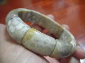 老日本優質珊瑚玉*菊花玉*  手排鍊 特價7天