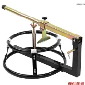 剝胎器輪胎更換架手動拆胎工具機車越野車小型汽車商店拆胎工具圓形 黑色