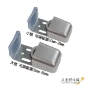 鞋型下導輪 止擺器 吊軌限位器 限位器 定位器 可調地輪 自動門導輪 吊門下檔塊 玻璃推拉門 下檔塊 外包