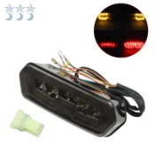 紫菀百貨店 摩托車機車改裝配件MSX125 CBR650F后尾燈小怪獸野馬LED剎車燈轉向燈