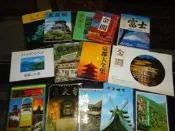 【青石巷書店】日本原版明信片《清水寺、金閣寺、京都大全、大阪城等》12套合售．另贈2本手冊．保存完好．無劃記．詳閱說明