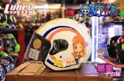【騎士瘋】LUBRO 半罩 RACE TECH 海賊王 ONE PIECE 聯名 娜美/航術