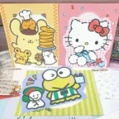 正版現貨💟三麗鷗 萬用卡 Hello kitty 站立卡片 大眼蛙 布丁狗 卡片 心意卡 感謝卡 禮物卡 生日卡片