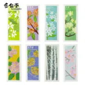 紫菀百貨店 新品 日本京都香彩堂 以花伝心線香佛手柑金木犀木蓮夜來香櫻白樺