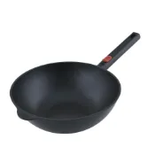 (店+)【Woll】Eco Diamond Logic QXR 中式炒鍋28cm不沾鍋(電磁爐 IH爐可用)平輸品