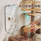 【寵物儲糧桶】 寵物儲糧桶 貓狗收納桶 密封儲糧罐 寵物飼料桶 防蟲儲糧桶 防潮儲糧罐 透明儲糧桶 五穀雜糧桶 儲米桶