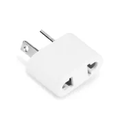【福利品】群加 PowerSync 旅行用轉接頭扁腳+圓腳轉8字扁腳(TPATM1AA9A)