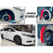 小亞車燈改裝- 全新 CIVIC9 K14 喜美9代 NASHIN 世盟 N3 卡鉗 大四活塞 355 煞車碟盤